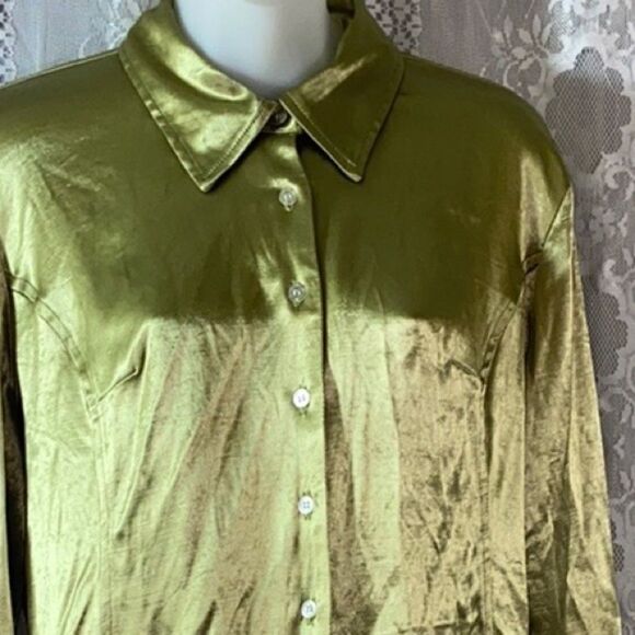 Vintage Moda Inti  Women Long Sleeve Shirt Size Approximately ML - Picture 2 of 11